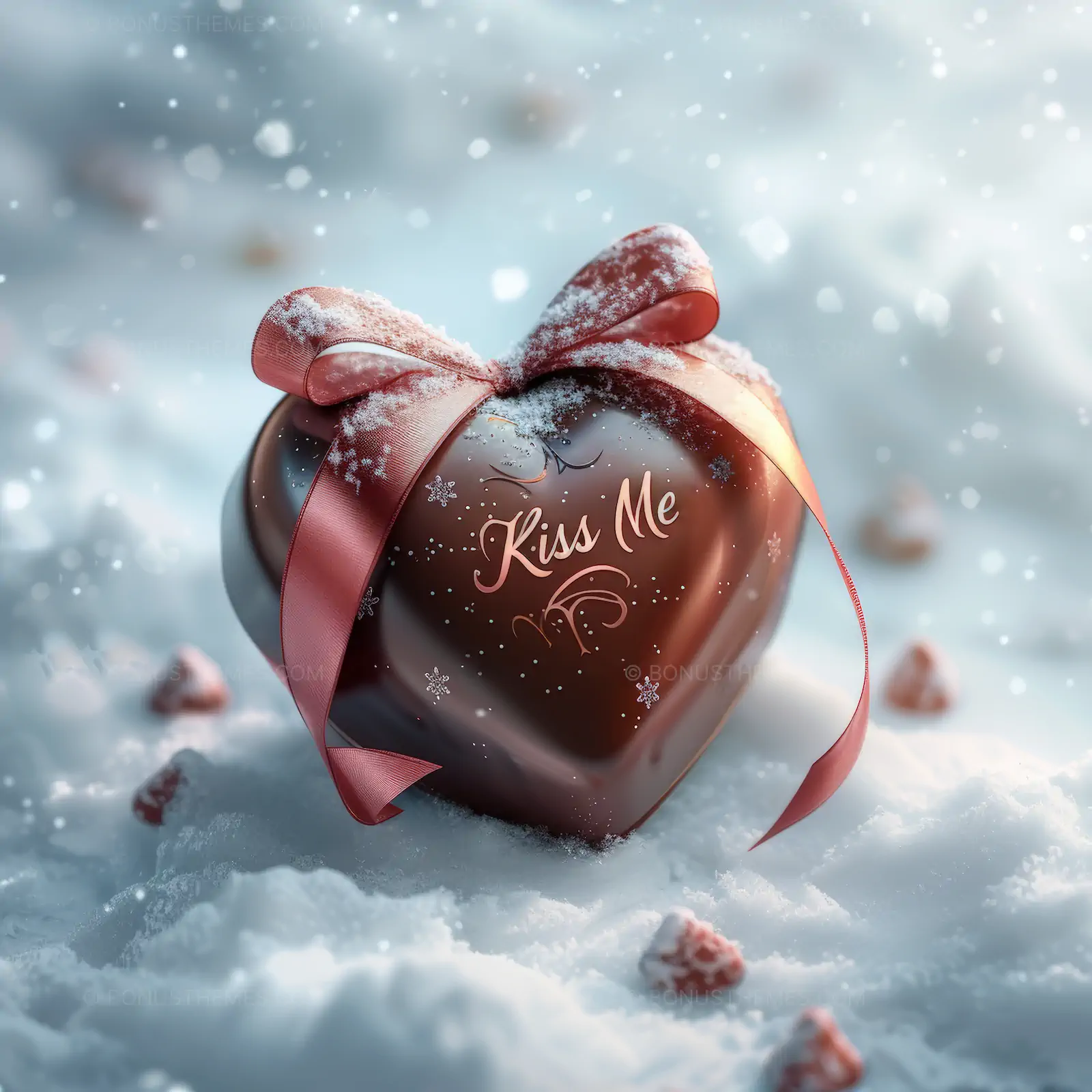 Sweet Valentine's Day chocolate treat