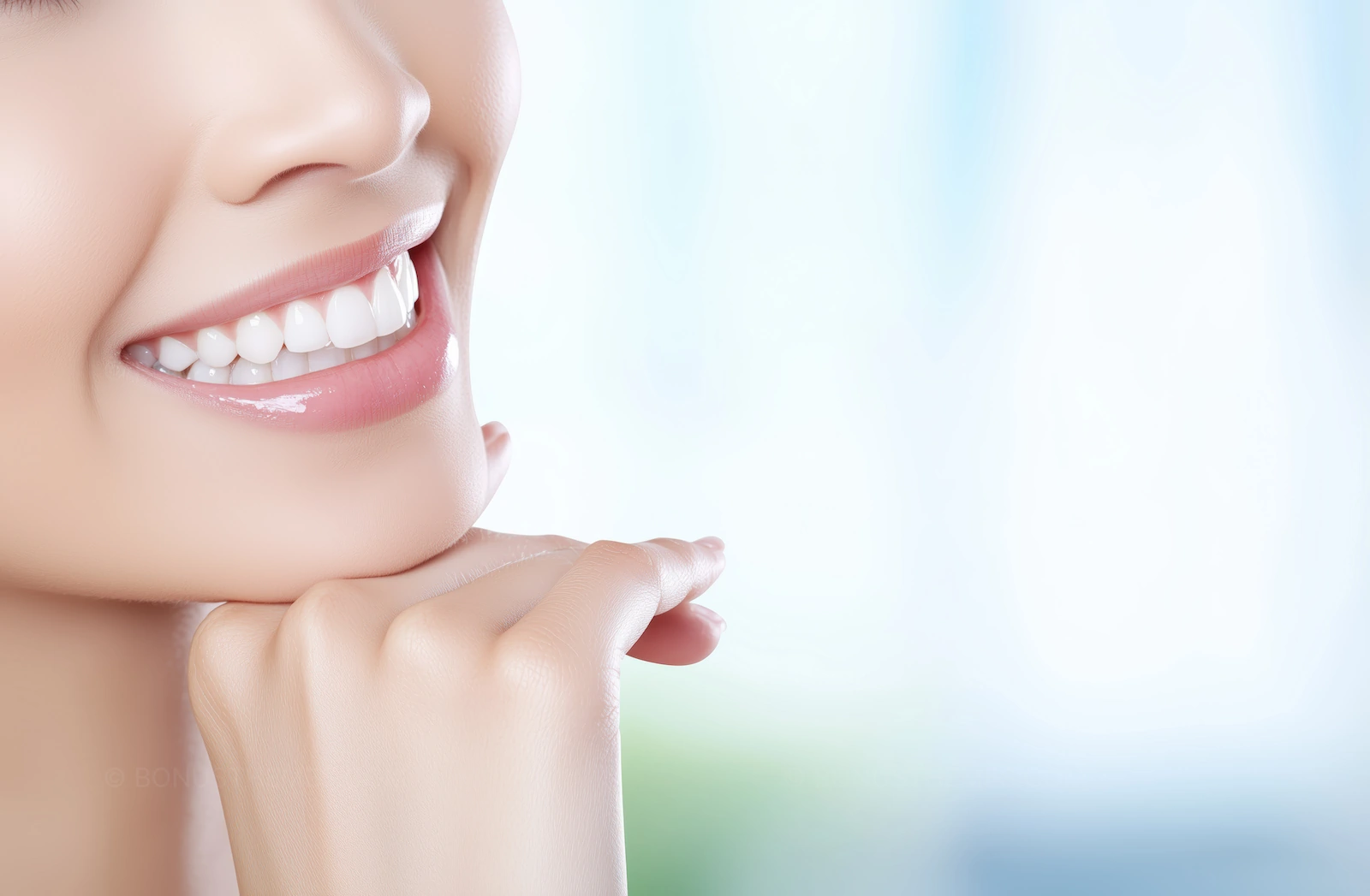 Radiant White Smile and Healthy Gums | Professional Dental Aesthetic AI Generated Image