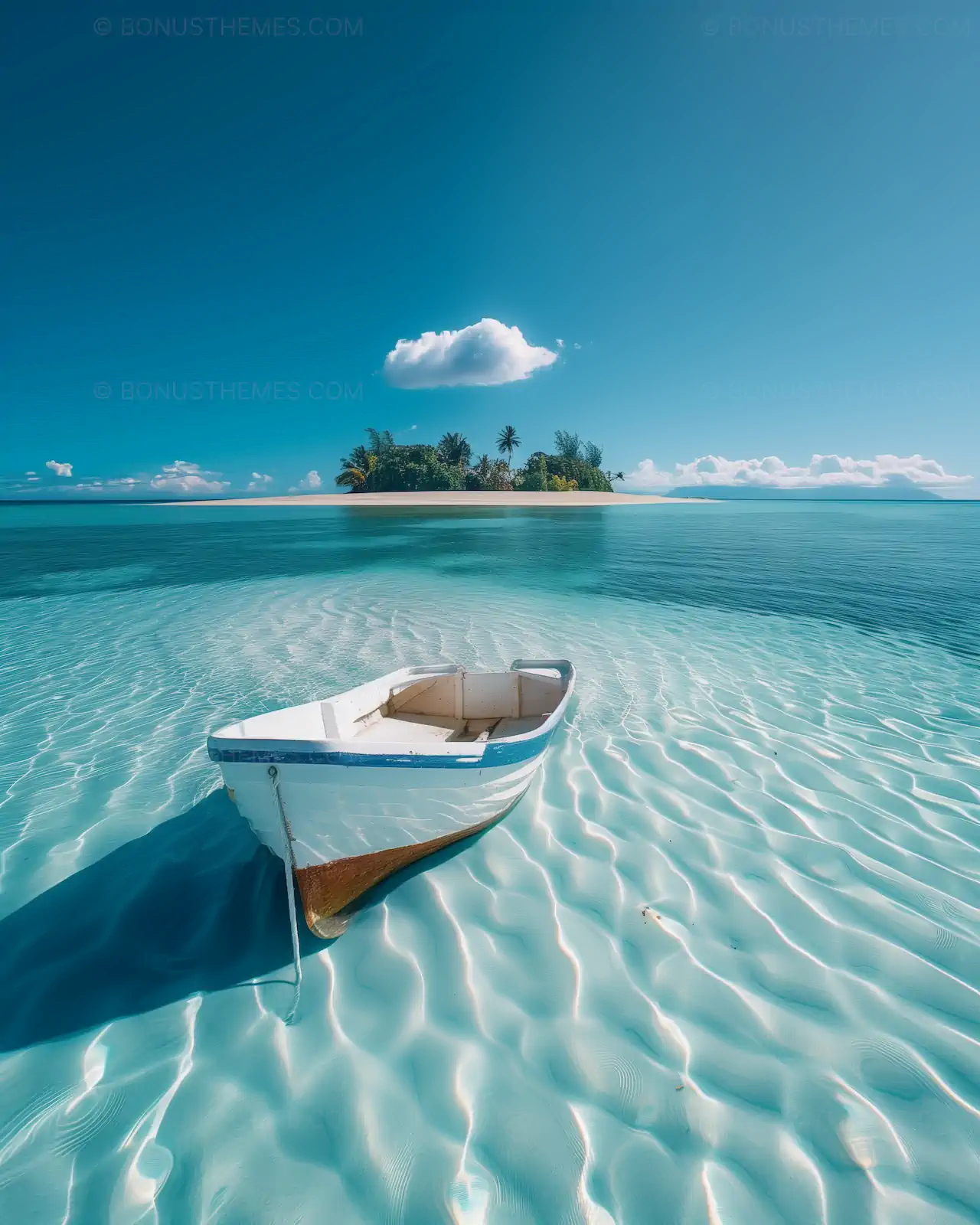Tropical Paradise - Sandy Beaches & Turquoise Waters | Exotic Travel AI Image